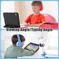 thumbnail image 6 of BMOUO Kids Case for iPad (A16) 11th Generation 11 Inch 2025, iPad 10th Generation 10.9" 2022 with Built-in Screen Protector Durable Shockproof Lightweight Handle Cover for iPad 10/11 Gen, Black, 6 of 8