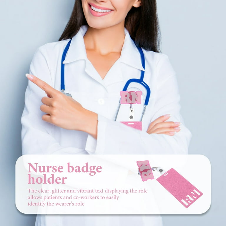 Nurse Chest Tag Doctors Badge Reel Id Holders Retractable Decor