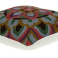 thumbnail image 4 of Parkland Collection Blossom Accent Multicolored Pillow Cover With Poly Insert, 4 of 6