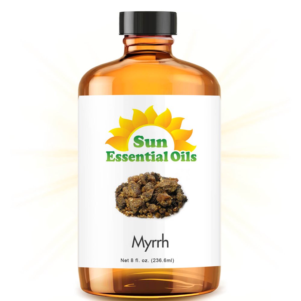 Myrrh Essential Oil (Huge 8oz Bottle) Bulk Myrrh Oil 8 Ounce