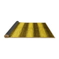 thumbnail image 2 of Ahgly Company Indoor Rectangle Abstract Yellow Contemporary Area Rugs, 8' x 12', 2 of 4