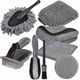 thumbnail image 1 of Gadlane 9 Piece Car Cleaning Kit Detailing Brush Microfibre Cloth Duster & Bag, 1 of 4