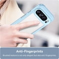 thumbnail image 2 of KOMI Case for Google Pixel 9,Google Pixel 9 Pro Case,Transparent TPU+PC Acrylic Protective Military Grade Armor Heavy Duty Protection Phone Case for Google Pixel 9/9 Pro 5G, 2024 (Blue), 2 of 5