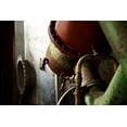 thumbnail image 2 of Dana Styber 4x24 White Modern Wood Framed Wall Art Titled - Red Pipe Rules, 2 of 5