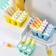 thumbnail image 4 of Flexible Silicone Ice Lolly Molds for Kids and Adults Creative Popsicles Tray, 4 of 16