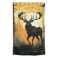thumbnail image 2 of Elk Forest Sun Blackout Curtain Panels Drapes Privacy Assured with Light Filtering Curtains for Living room Bedroom Bathroom Window, 2 of 6