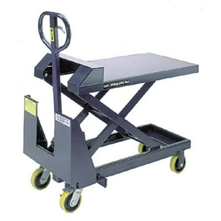 scissor operated lift hand lbs wesco capacity table