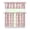 Unicorn01, variant on Retro Polka Dot Kitchen Curtains 3 Piece Set - Vintage Dots Design Tier Curtains + Valance, 54x18 & 27.5x36 Inch, Semi-Sheer Minimalist Rod Pocket Window Panels for Small Windows
