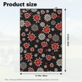 thumbnail image 7 of Yuyamidu Ladybug Golf Towel for Bags Daisy Coral Velvet Golf Accessories for Women Lightweight Soft and Comfortable Golf Cleaning Towels, 7 of 7