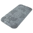 thumbnail image 2 of Non-Slip Bath Mat, Suction Cup Shower Floor Mat with Cute Footprint Design, Anti-Skid Waterproof Pad for Bathroom Toilet Pool Safety, 2 of 9