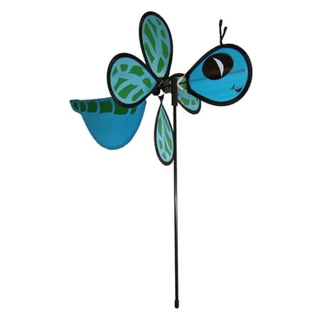In The Breeze ITB2819 Dragonfly Baby Bug Spinning Garden Stake