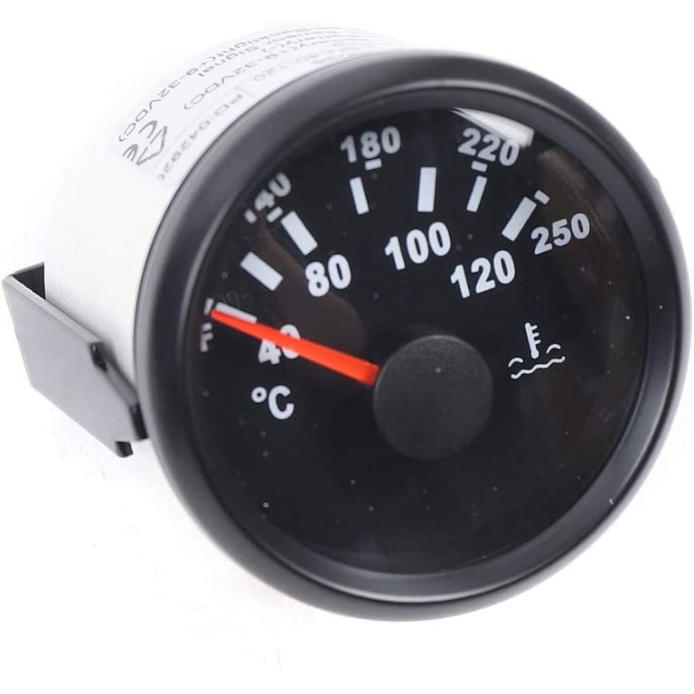 6 Gauge Set 200KM/H GPS Speedometer with Light Tacho Fuel Volt Oil Temp