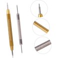 thumbnail image 2 of AVEKI 2pcs Pins Heavy and Bars Re Bands Professional Band Adjust Steel Spring Duty Bar Tools with Kit Pin Tool Remover Remove Stainless Strap Removal Watch Aluminum Link for Replacement Repair 0601M, 2 of 8