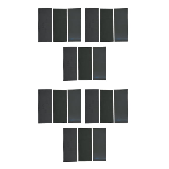 18 Pcs 3000 5000 7000 High Grit Wet And Dry Sandpaper Assortment Drywall Sanding Paper 9 X 3.6 Inch For Car Polishing,6 * 3000 grit sandpapers 6 * 5000 grit sandpapers 6 * 7000 grit sandpapers,Black