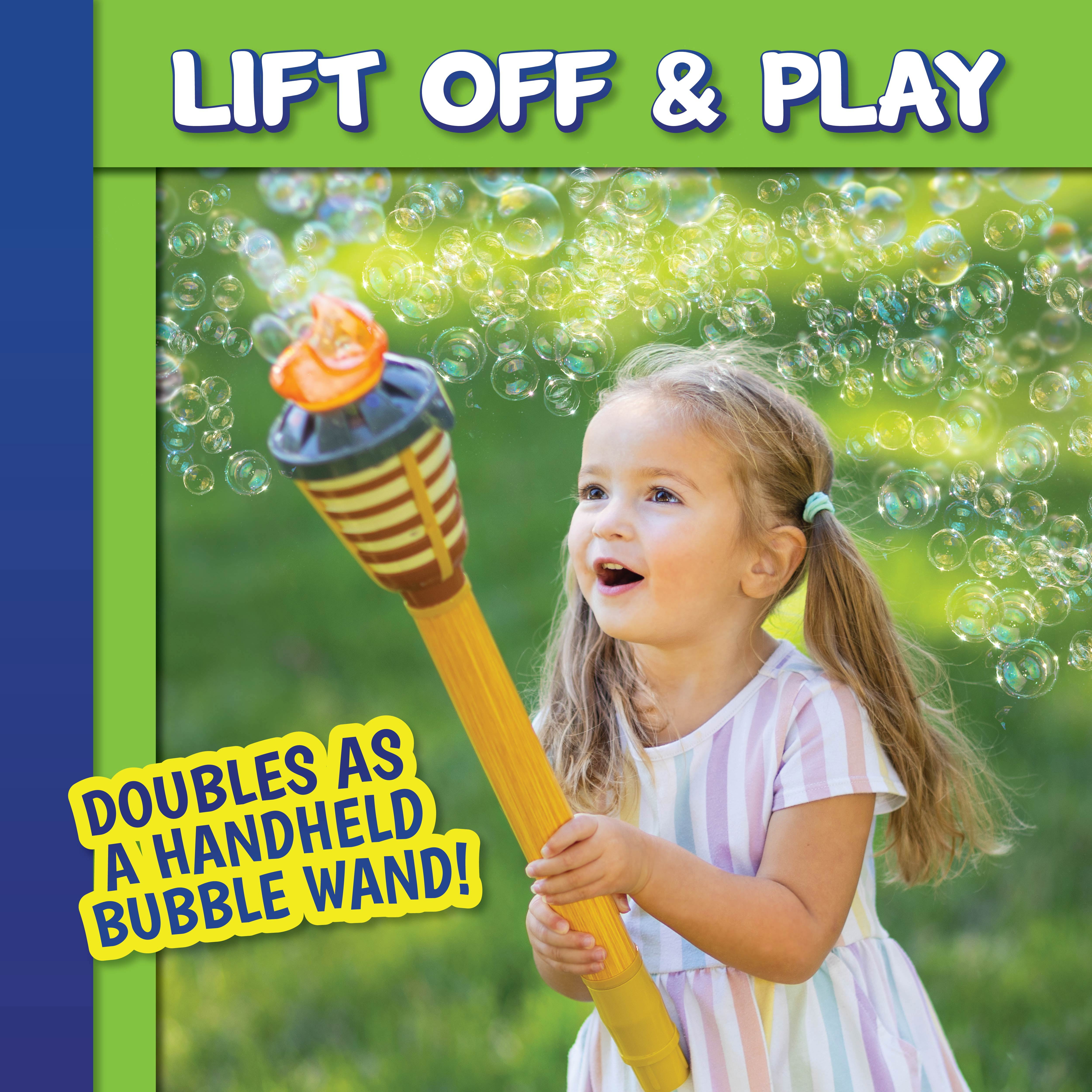Play Day Torch Bubble Blower with Lights and Music, 4oz Solution, Children Ages 3+