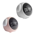 thumbnail image 3 of Reloj Despertador Para Niños Con Control De Voz, Luz Nocturna, Reloj Despertador De Noche, Reloj Despertador Con Carga Usb, Reloj Despertador Cateissary HA044109-02, 3 of 6
