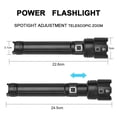 thumbnail image 4 of Linterna Led Portátil Con Zoom Con Tres Modos De Iluminación Para Acampar De Pesca Nocturna En El Hogar sonducket HA015994-00, 4 of 7