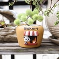 thumbnail image 6 of Tkrady Cute Animal Planter Pots - Small Resin Flower Pots Cactus/Plants Containers for Home Office Desk Decor (A), 6 of 6