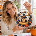 thumbnail image 5 of Halloween DIY Acrylic Pendant Diamond Painting Kit, 3D Owl Witch Hat Moon Pumpkin Book Gem Art Craft for Adults, Seasonal Fall Home Wall Decor Gift, 5 of 8