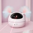 thumbnail image 4 of Interactive Automatic Cat Toy - Laser Light & Feathers for Hours of Fun - No Batteries Needed!, 4 of 4