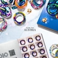 thumbnail image 4 of Aretes Kate Lynn Phoenix de cristal de 1,14" joyería, 4 of 6