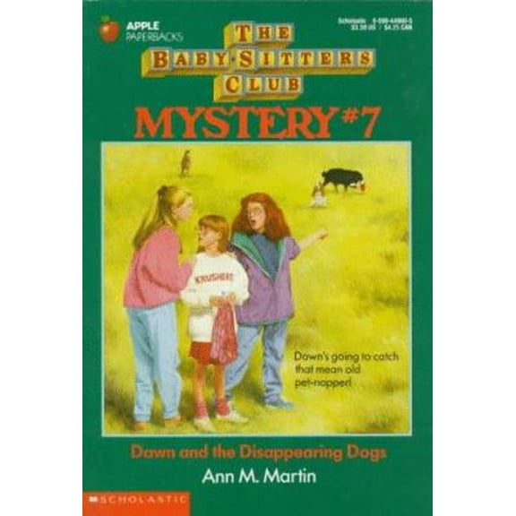 Pre-Owned Dawn and the Disappearing Dogs (Baby-Sitters Club Mystery #7) (Paperback) 0590449605 9780590449601