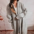 thumbnail image 5 of Ozmmyan Womens Cardigan Sweater Casual V-Neck Long Sleeve Autumn Sweater Cardigan Winter Coat, 5 of 8