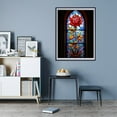 thumbnail image 7 of Diamond Art Kit for Adults, Stained Glass Rose Panel Art Diamond Painting for Adults Beginners, DIY Diamond Art Painting Kits, 5D Diamond Painting Crafts for Home Decor 12x16 Frameless, 7 of 7