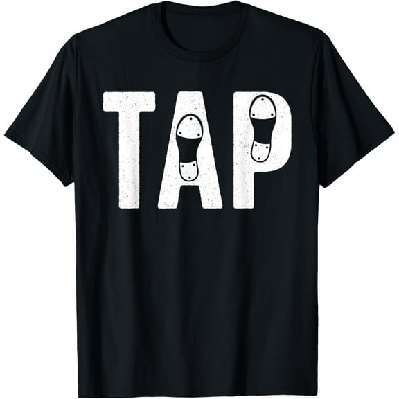 Cool Tap Dancing For Men Women Tap Dancer Shoe Dance Teacher T-Shirt men and women can wear, black, white, gifts