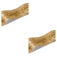 thumbnail image 2 of VONKY PVC Border Wall Corner Stick Durable And Waterproof Surface With Exquisite Workmanship Wallpaper For Living Room Decor gold peony 2Set, 2 of 6
