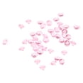 thumbnail image 2 of 2000pcs 3mm Transparent Wedding Confetti Party Plastic Diamond Sparkly Gems Decor(Pink), 2 of 3