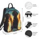thumbnail image 2 of Fotbe Golden Cloud Winged Dog Mochila Ligera para Hombres y Mujeres - Duradera y Resistente al Agua, Ideal para Escuela, Trabajo, Viajes y Uso Diario, 2 of 7