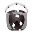 thumbnail image 4 of Visera repuesto para cascos, accesorios transparentes, fácil instalar, cubierta facial para cascos, lente para entusiastas las motocicletas. Plata, 4 of 8