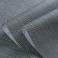 thumbnail image 6 of Grasscloth Wallpaper Textured 24in X 393in Fabric Contact Paper Gray Wall Paper Textured Linen Wallpaper Peel and Stick Self-Adhesive Thick Vinyl Embossed Film Wallpaper (Gray), 6 of 15