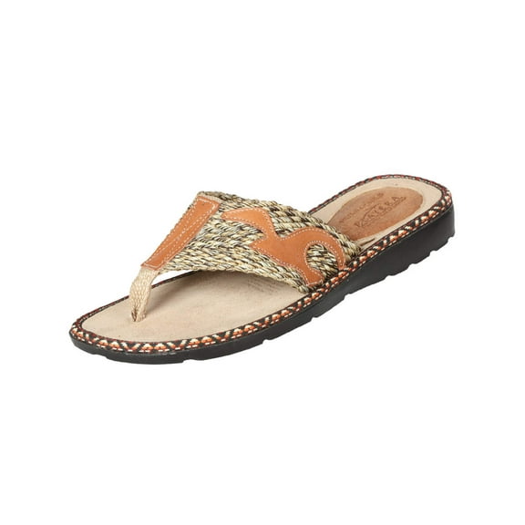 Mexican Artisanal Sandals Leather Cinammon 602982