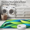 thumbnail image 5 of ODIKA 8'x10' Machine Washable Non-Slip Area Rug, Vibrant Tropical Multi Color Patterned for Spaces High Traffic Rug, Green, 71111, 5 of 7