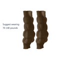 thumbnail image 3 of Women Scrunch Leg Warmers Loose Slouchy Leg Covers Stretchy Knitted Boot Socks, 3 of 20
