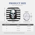 thumbnail image 3 of Balery 2 Piece Watercolor Skull Car Windshield Sun Shade|Foldable Front Windshield Shade for Car Front Window for Most Sedans SUV Truck-Medium, 3 of 7