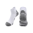 thumbnail image 2 of MKOSPLRT Kids Ankle Athletic Socks Breathable Towel Bottom Non Slip for Marathon Running Training Ages 5-16 Years for Boy Girl, 2 of 6