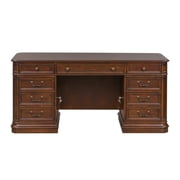 Liberty Furniture Industies, INC Brayton Manor Jr Executive Desk in Cognac