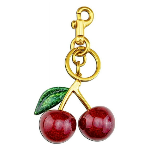 Cherry Keychain Bag Charms Purse for Handbags Cute Accessories Gifts Women