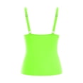thumbnail image 6 of NMMUED Women Tankini Top Only Tummy Control Bathing Suit Top Ruched Swim Top Swimsuit 2026 Full Coverage Tankini Top Mint Green M, 6 of 6
