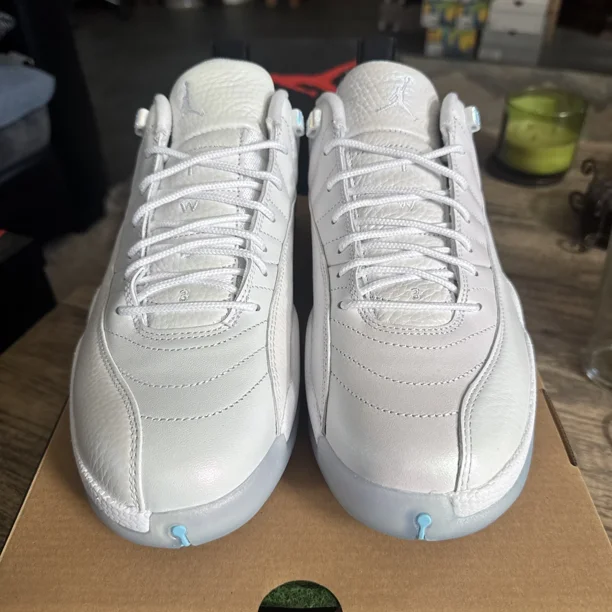 Ni - ke Ni - ke Air Jordan 12 Retro Low Shoes "Easter" White DB0733-190 Men's Size 11 NEW