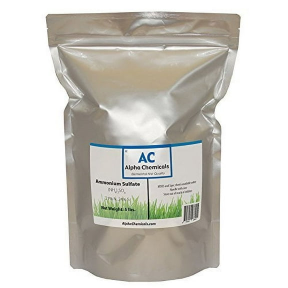 Alpha Chemicals Ammonium Sulfate Fertilizer, 5 lb