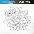 thumbnail image 3 of Wave Spring Washer, 200Pcs 0.51"x0.31"x0.01" (ODxIDxT) - 304 Stainless Steel Spring Washer, Wave Washers for Screw Bolt for Home Decoration, Outdoor Construction (Silver), 3 of 6