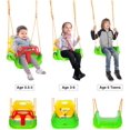 thumbnail image 7 of RedSwing 3-in-1 Baby Swing Seat, Toddler Swing, Anti-Flip Snug & Secure Detachable Infants to Teens Kids Swing Seat for Outside Playground, Green, 7 of 7