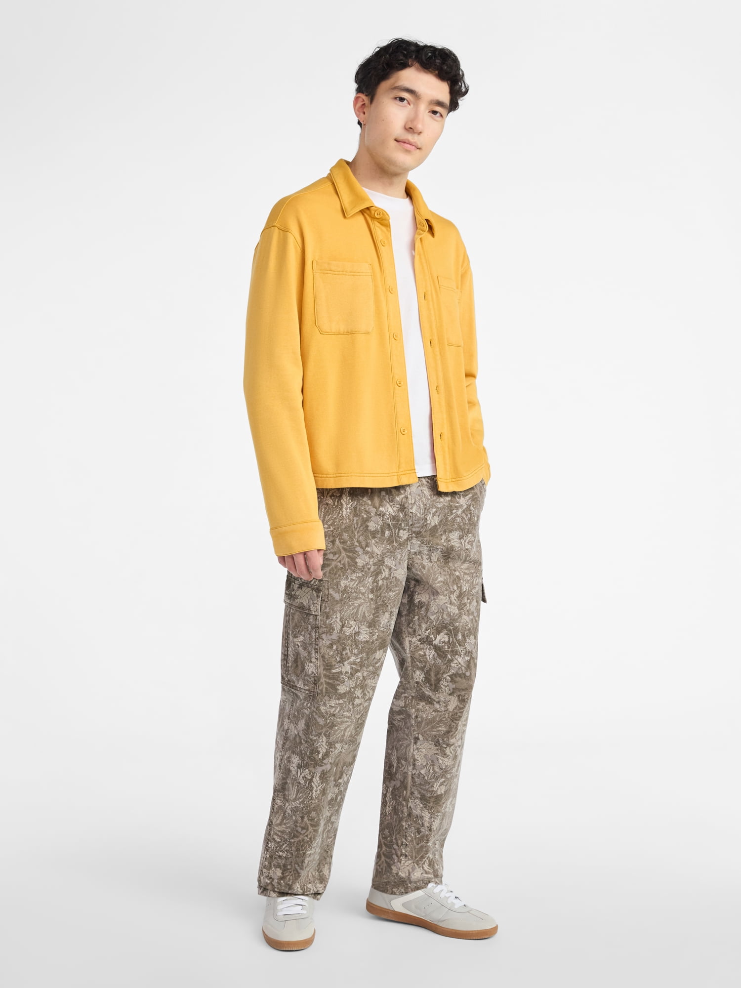 No Boundaries Fleece Shirt Jacket, Men's & Big Men's