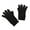 Black, variant on Yanyanz Gloves Mittens, Winter Unisex Knitted Wool Warm Gloves Solid Color Fingerless Mitts Cold Gloves, Gloves Pink One Size