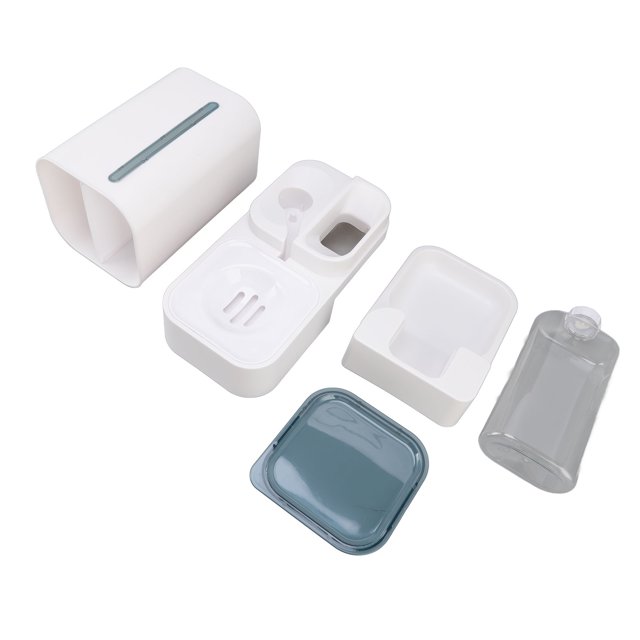 Water And Food Dispenser Set, 2 In 1 Plastic Easy To Clean Cat Water Dispenser For Small Medium Cats Dogs