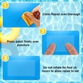 thumbnail image 2 of Juego de cintas de reparación de juguetes inflables para piscina Parches de reparación de flotadores de natación (30 piezas), 2 of 5